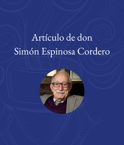 «¡La maldita guerra!», por don Simón Espinosa Cordero